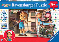 Ravensburger Pinocchio 3 Puzzles de 49 pièces, 05567 8, Multicolore