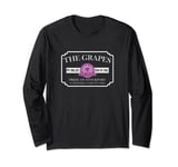 The Grapes Public House Funny Stockport The Grapes Long Sleeve T-Shirt