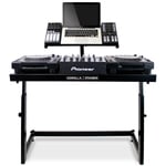 Gorilla DS-1 DJ Deck Stand CDJ Controller Mixer Laptop DJ Equipment Workstation