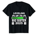Youth Level up to the big sister 2025 T-Shirt