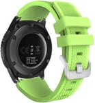 Simpleas compatible with Garmin Vivoactive 4 (45MM) / Legacy Saga Darth Vader (45MM) / Legacy Hero First Avenger (45MM) Watch Strap, Premium Soft Silicone Watch Band Replacement Wristbands (22mm, Green)