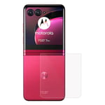 Motorola Razr 40 Ultra Ryggfilm i Plast - Gjennomsiktig