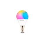 Iluminashop - Ampoule led Intelligente Smart G45 E14 Dimmable rgb + cct 6W WiFi Compatible avec Alexa et Google Home RGB+3000+4000+6000