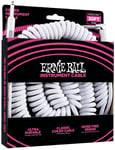 Ernie Ball 6045 Coil Cable 9m - Vit spiralkabel
