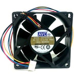 N / A Cooling Fan DS07025B12U,Server Cooler Fan DS07025B12U 12V 0.7A, Temperature Control Chassis Fan for 7CM 4 wire