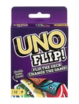 Games Uno Flip Toys Puzzles And Games Games Card Games Multi/patterned Mattel Games