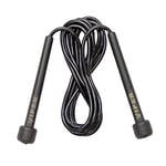 VIPER Speed Skipping Rope Boxing Skipping Rope Great jump rope for Fitness, Speed, Conditioning & Fat Loss. Boxing, Home & Gym Workouts, Training & outdoor exercise (Black)