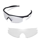 Walleva Replacement Lenses for Oakley M Frame Strike Sunglasses-Multiple Options