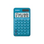 Casio Calculatrice de poche - 10 chiffres bleue