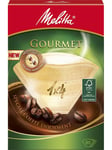 Melitta Coffee filter Gourmet 1X4 unbleached 80 pcs