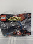 LEGO 30447 Marvel Super Heroes:- Captain America's Motorcycle Polybag - New