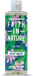 Faith In Nature Natural Tea Tree Tree Body Wash, Cleansing, Vegan and Cruelty F
