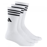 Adidas Mens Contrast Striped Crew Socks (Pack of 3) - 8.5 UK-11 UK