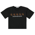 T-shirt enfant Calvin Klein Jeans  CK REPEAT FOIL BOXY T-SHIRT
