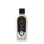 ASHLEIGH & BURWOOD - Lamp Fragrance Refill - White Tea Scent 1000ml - 40 Hours Burn Time - For The Home & Bathroom - Purify & Cleanse Air - Green Tea With Floral Jasmine