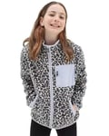 Vans Snow Leopard Fleece Jacket JR Nimbus Cloud (Storlek S)