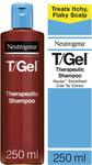 Neutrogena T/Gel Therapeutic Shampo, Itchy Scalp and Dandruff, Fresh Rain,250ml