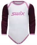 Swix RaceX Bodywear Baby Body Dark Aubergine 56
