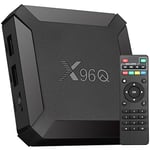 TV Box Android 10.0 Boitier TV 2GB RAM 16GB ROM Mini Smart TV Box,4K HD/3D/ Quad Core H313 64 Bits/2.4GHz WiFi/LAN10/100M Lecteur Multimédia