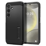 Spigen Galaxy S24 5G Tough Armour Case - Black HEAVY DUTY - 3-Layer Extreme Protection - Air Cushion Technology