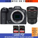 Canon EOS R7 + RF 24-70mm F2.8 L IS USM + 2 SanDisk 128GB Extreme PRO UHS-II SDXC 300 MB/s + Guide PDF ""20 techniques pour r?ussir vos photos