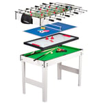 4 IN 1 KIDS GAMES TABLE - POOL / HOCKEY / TENNIS / FOOTBALL SOCCER NEW