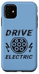 iPhone 11 Drive Electric Typ 2 Plug Supercharge E Cars EV Electric Car Case