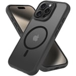 iPhone 16 Pro Max Matt Svart Magsafe Skal