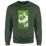 Pokémon Sprigatito Sweatshirt - Green - L - Green