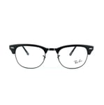 Ray-Ban Glasses Frames 5154 Clubmaster 2077 Matt Black 51mm