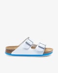 Birkenstock Professional Arizona SL Narrow White/Blue Sandal Vit. 45