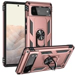 Google Pixel 6 Pro Military Armour Case RoseGold