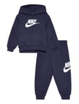 Nike F8-Fleece Pant Set Marinblå