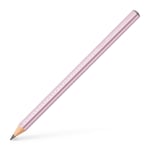 Faber-Castell Jumbo Sparkle Graphite Pencil - Rose Metallic