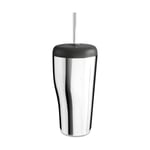 Georg Jensen Sky termoskopp med sugrör 40 cl Rostfritt stål