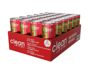 24 x Clean Drink BCAA Flak Vattenmelon