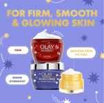 Olay Giftset 3 in 1  Anti-Aging Regenerist Day + Retinol Night & Vitamin C Cream