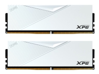XPG LANCER - DDR5 - sats - 32 GB: 2 x 16 GB - DIMM 288-pin - 6000 MHz / PC5-48000 - CL40 - 1.35 V - ej buffrad - on-die ECC - vit