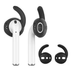 AHASTYLE Apple AirPods Pro Öronkrokar i silikon - Svart