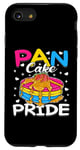 Coque pour iPhone SE (2020) / 7 / 8 Pansexual Pride Funny Pan Cake (gâteau à la casserole)