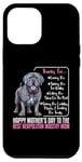 Coque pour iPhone 15 Pro Max Happy Mother's Day To The Best Napolitan Mastiff Mom