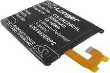 Kompatibelt med Sony Ericsson Xperia Z2 3G D6502, 3.8V, 3200 mAh