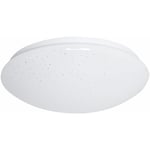Etc-shop - Plafonnier led lampe de salon plafonnier ciel étoilé, blanc, effet étoile, 24 w 3000K 1680lm, DxH 33 x 10,2 cm