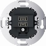 Berker R.Classic/Serie 1930 USB-ladduttag 3.0A Svart