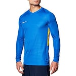 Nike Men's Tiempo Premier Jersey LS Shirt, Royal Blue/Royal Blue/University Gold/White, M