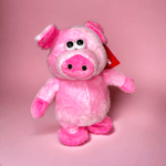 Global Gizmos Talk Back Walking Pig - 54150 plush soft Toy