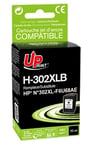UPrint H-302XLB - 20 ml - noir - compatible - remanufacturé - cartouche d'encre (alternative pour : HP 302XL, HP F6U68AE) - pour Deskjet 11XX, 21XX, 36XX; Envy 451X, 452X; Officejet 38XX, 46XX, 52XX