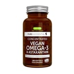 Igennus Pure & Essential Vegan Omega-3 & Astaxanthin - 180 Sof