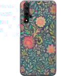 Huawei nova 5T Genomskinligt Skal Floral Dream