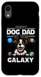 Coque pour iPhone XR Best Dog Dad In The Galaxy Brittany Dog Puppy Dogs Lovers